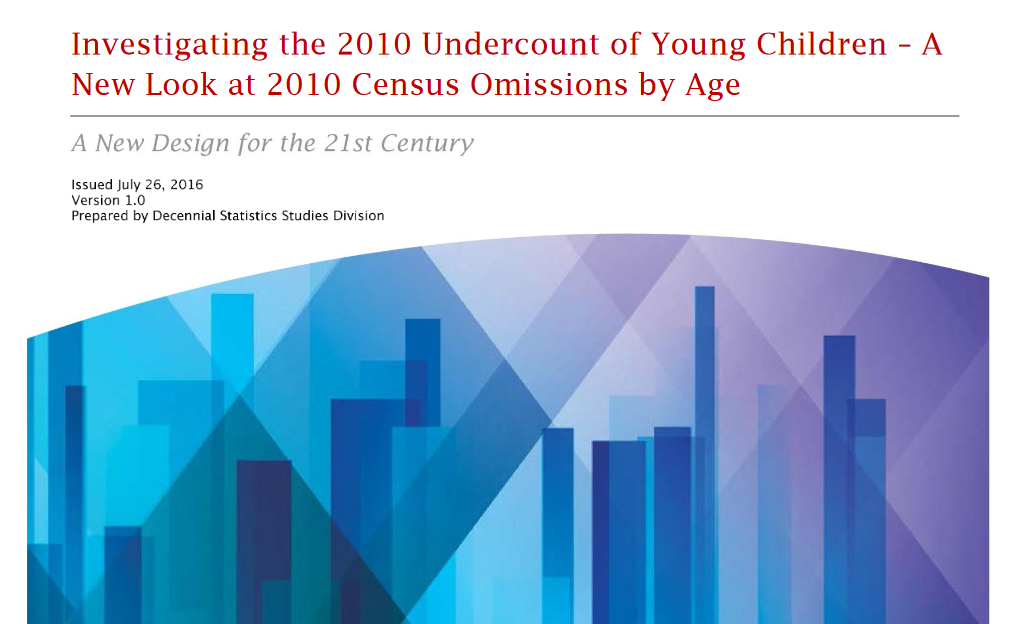 Investigating the 2010 Undercount of Young Children – A New Look at 2010 Census Omissions by Age