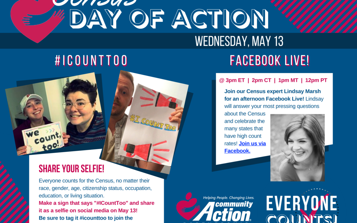 Celebrate a Census Day of Action with the Community Action network!