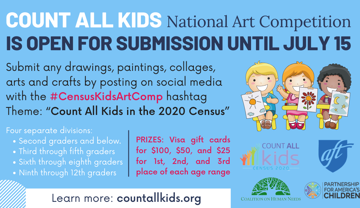 Count All Kids National Art Competition Launch