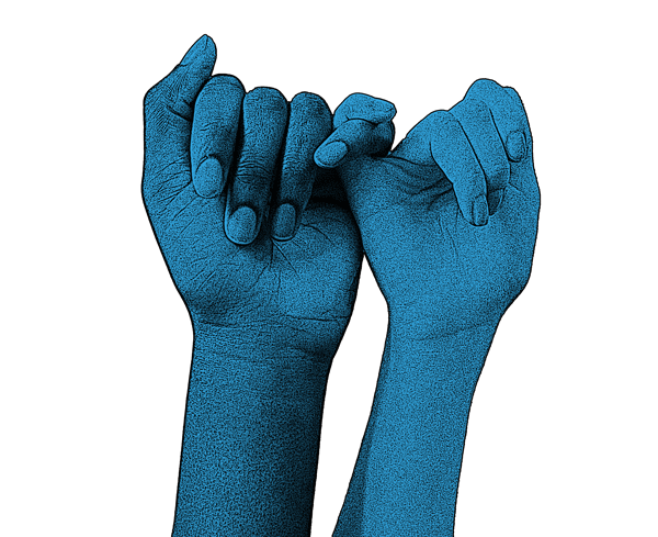 hands-joining-and-making-promise-advocacy-sticker-blue